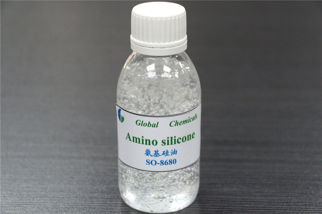 Amino Silicone Oil Softener Lemah Kationik Dengan 5 ~ 8 PH Dalam Kinerja Tinggi
