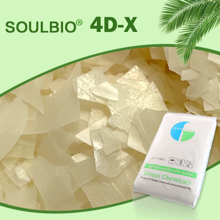 Larut dalam air panas Cationic Lemah pelembut serbuk 4D - X Untuk cuci kuning pucat