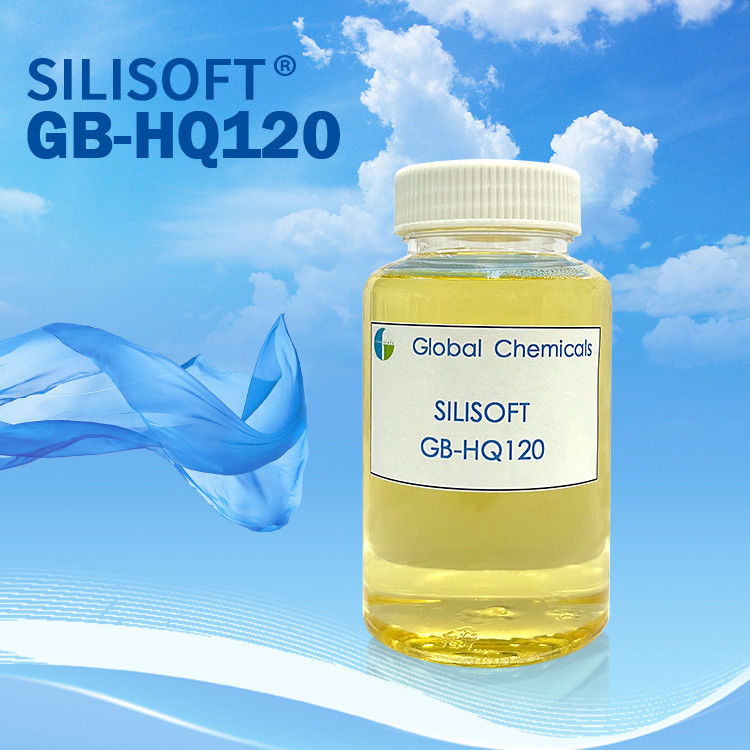 80% Hidrofil Kopolymer Silikon Minyak, Self-emulsifying, dengan baik lembut / Smoothness Handle dan segera hidrofil On