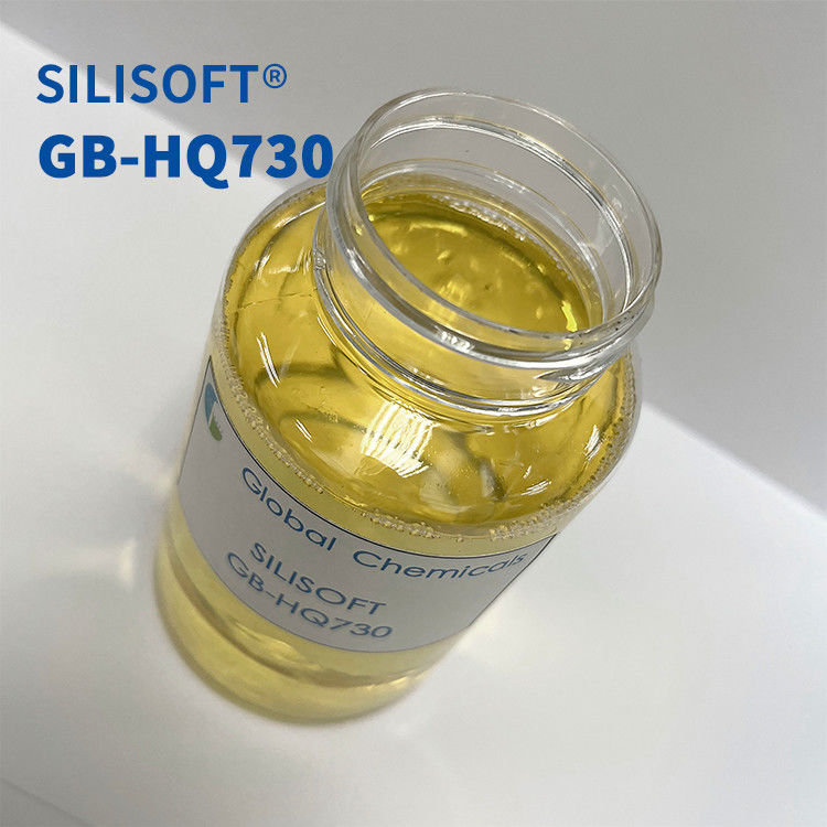 Silky Silicone SILISOFT GB-HQ730 Digunakan Untuk Finishing Lemes Dan Lembut Serat Alam, Serat Sintetis Dan Campuran Mereka