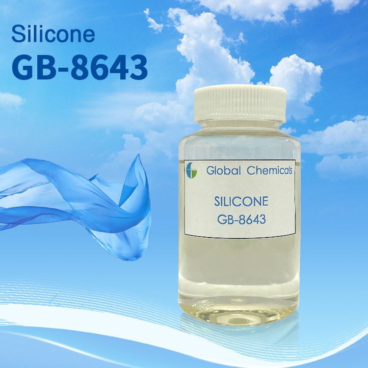 Stabilitas Tinggi Silikon Hidrofilik SILISOFT GB-8643 Untuk Tenun Katun Murni Kain Rumah Tangga Reaktif Kain Cetak Lapisan Kain Cetak Kain Rayon Kain Cetak