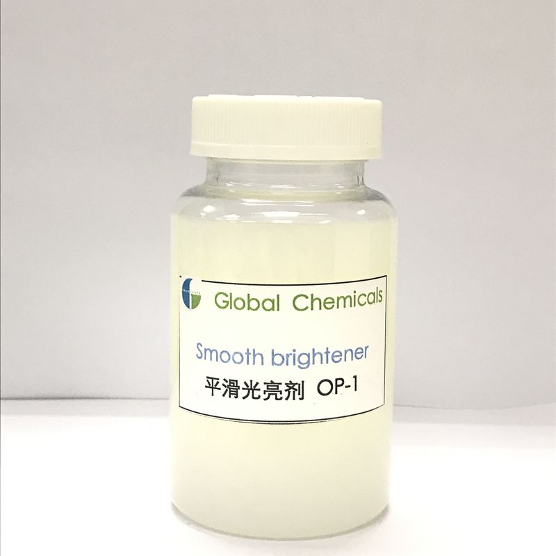 Bahan kimia agen bantu halus brightener OP-1 Makro Oxosilane Untuk Kulit, Denim Dan Benang