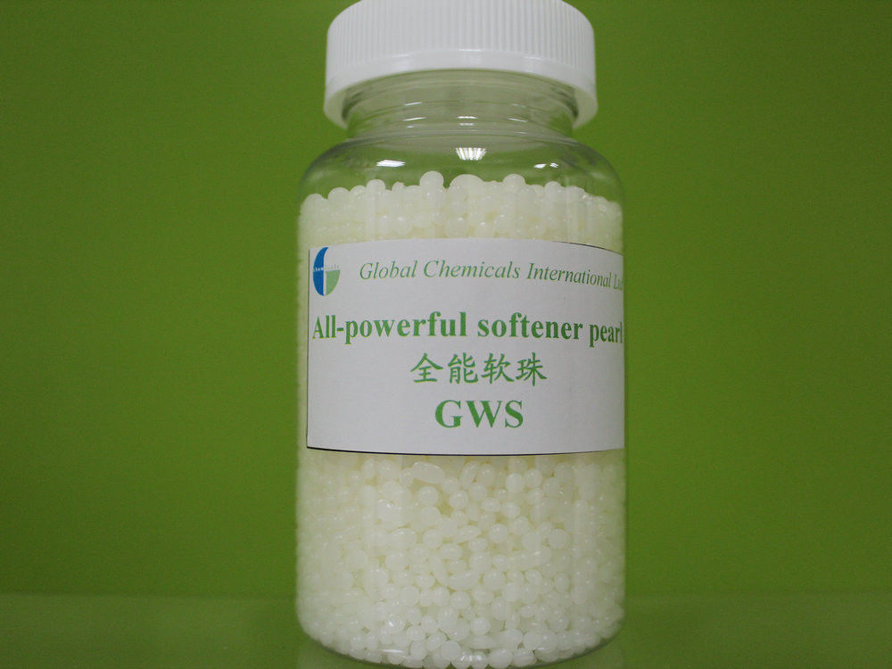 Kuning Putih RT-D Cationic Softener Flakes Pearl Untuk Kaos Dan Pakaian GWS