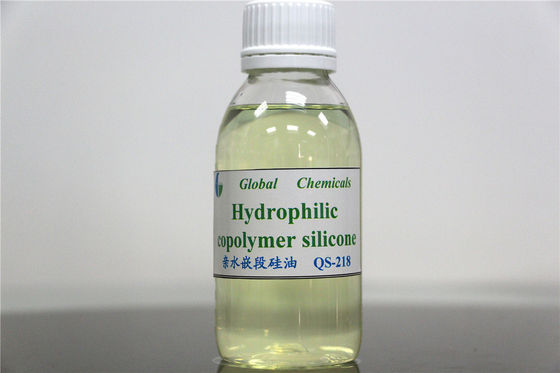 Co - Polymer Silicone Oil Softener / Hydrophilic Softener untuk tekstil