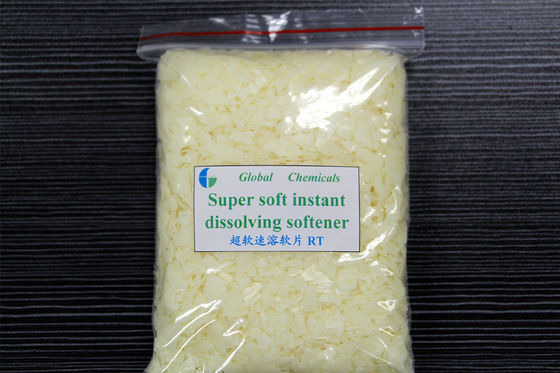 Super Soft Instant Disolving Softener Low Foaming Softener Flakes Untuk Kain