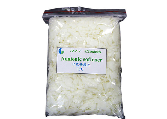 Anti-statik Hydrophilic Nononionic Softener Flakes Untuk Dyeing House SGS