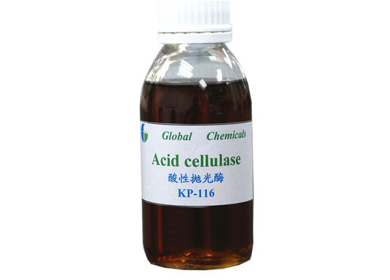 Denim Washing Acid Bio Polishing Enzyme KP - 116 Berat / Kerugian Kekuatan Rendah
