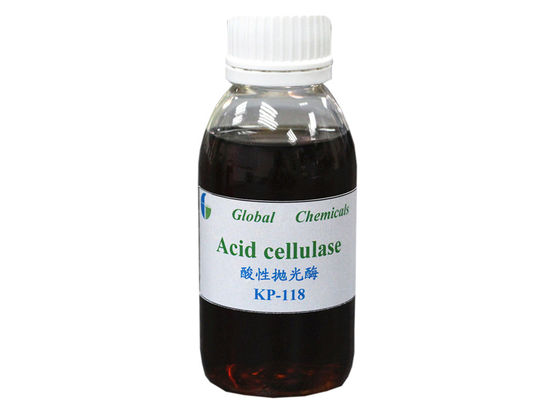 Biopolishing Acid Cellulase Enzyme KP - 118 Efisiensi Tinggi Untuk Mencuci Kain Denim