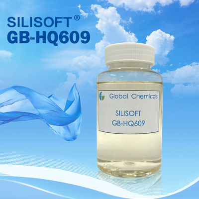 Elastis dan Smoothing Fabric Softener Agent Untuk Plush, GB-HQ609 Silikon Softener