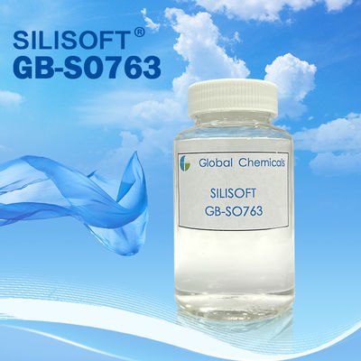 Polysiloxane Amino Silikon Tanpa Warna, GB-SO763 Pembalu Kain Silikon Transparan
