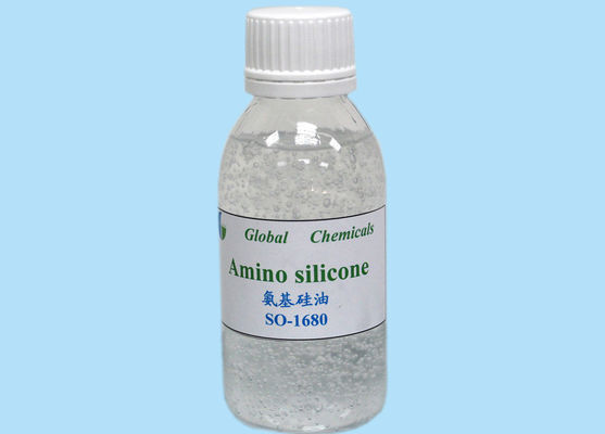 Konsentrasi tinggi Amino Silikon Lemah Kationik Dengan sentuhan tangan yang sangat baik