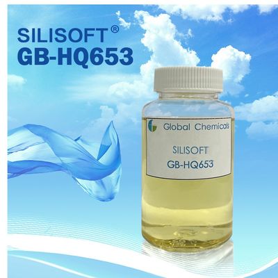 Serat Kimia Soft Fluffy Silikon SILISOFT GB-HQ653 Dengan Kecokelatan Rendah Tidak Mempengaruhi Bayangan Kain