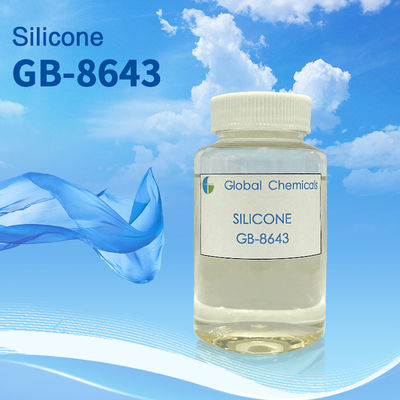 Stabilitas Tinggi Silikon Hidrofilik SILISOFT GB-8643 Untuk Tenun Katun Murni Kain Rumah Tangga Reaktif Kain Cetak Lapisan Kain Cetak Kain Rayon Kain Cetak