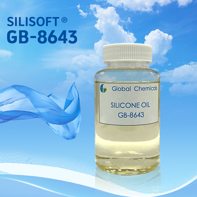 High Stability Hydrophilic Silicone SILISOFT GB-8643 Untuk Kain Rumahan Katun Murni, Kain Cetak Reaktif, Kain Cetak Lapisan, Kain Cetak Rayon