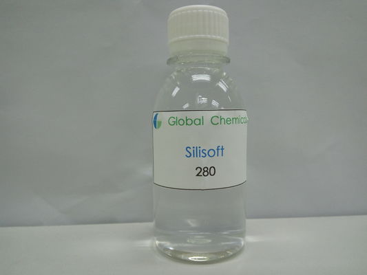 Tidak berwarna transparan viskos Cairan Amino Silikon SILISOF T280 Untuk menyelesaikan kapas, linen, denim