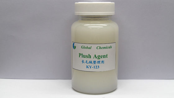 Cationic Multi-aktif Lemah Amino Silikon Putih Susu Plush Finishing Agent KY - 123