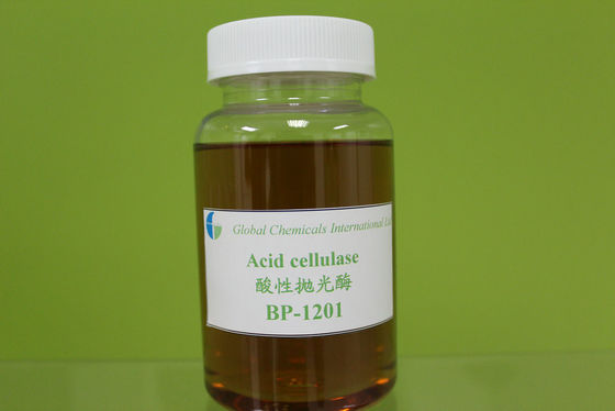 Low Weight Acid Cellulase Enzyme, Enzim Tekstil Cairan Kuning