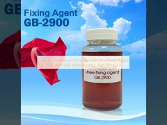 Konsentrasi tinggi Formaldehida Free Fixing Agent GB-2900 Dengan Kecokelatan Rendah Dan Efisiensi Tinggi