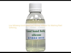 Low Yellowing Good Hand Feel Silicone Softener Untuk Mencuci Tanaman Softening