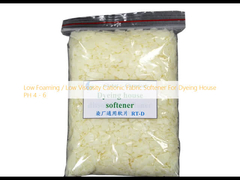 Low Foaming / Low Viscosity Cationic Fabric Softener Untuk Dyeing House PH 4 - 6