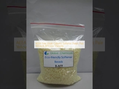 AEEA Bebas Lemah Cationic Softener Serpihan Kuning Pudar B-AF9 Viskositas rendah