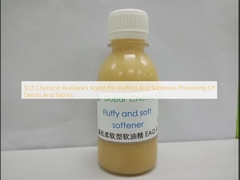 SGS Bahan Bantu Kimia Agen Untuk Pengolahan Peluh Dan Lembut Denim Dan Kain