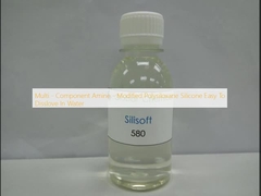 Multi-Komponen Amine - Modified Polysiloxane Silikon Mudah untuk Larut dalam Air