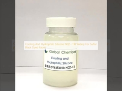 Pendinginan Dan Silikon Hydrophilic NQS -118 Banyak Digunakan Untuk Kain Yang Dicat Hitam Sulfur