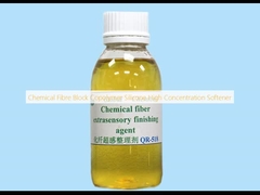 Bahan pelembut konsentrasi tinggi dari serat kimia blok kopolymer silikon