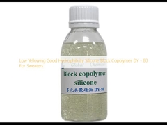 Low Yellowing Good Hydrophilicity Silicone Block Copolymer DY - 80 Untuk Sweater
