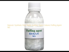 Natural / Synthetic Fiber Textile Auxiliary Agent Agen Kationic Fluffing WS