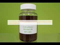 Asam Selulosa Bio-polishing Enzim, Kuning Cairan Tekstil Agen Bantuan Enzim