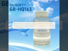 SILISOFT GB-HQ163 Silikon Hidrofil Ringan & Lembut Warna Kuning Sangat Rendah, Tidak Mempengaruhi Keputihan Dan Bayangan Kain